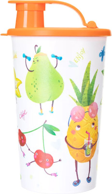 Стакан Бытпласт Фруктовая Вечеринка / 431330508 (оранжевый)