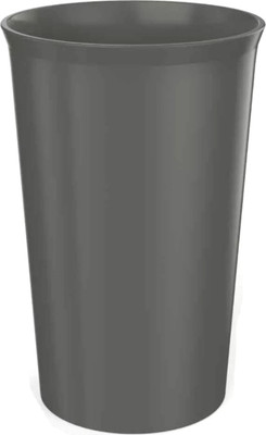 Стакан для зубной щетки и пасты Бытпласт Scandi / 435220211 (серый)