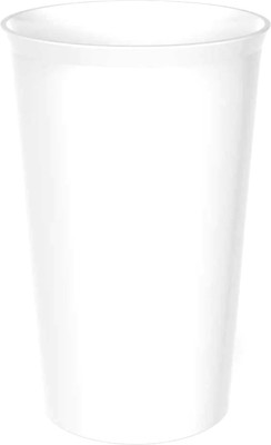 Стакан для зубной щетки и пасты Бытпласт Scandi / 435220216 (белый)