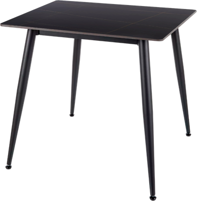 Обеденный стол Signal Rion 80x80 (черный/черный)
