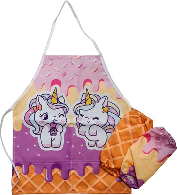 Фартук для творчества Leader Toys Мороженное и единороги / 77181 (р.104-116)