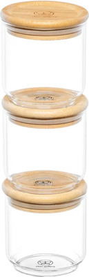 Набор емкостей для хранения Elan Gallery Crystal glass / 360193