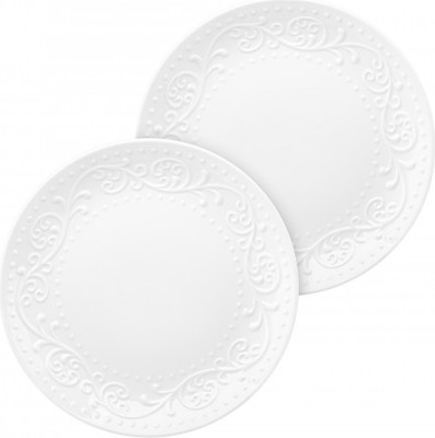 Набор тарелок Elan Gallery Ажур / 230250 (New Bone China)