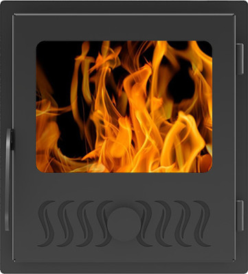 Дверца печная Aston С (антрацит)