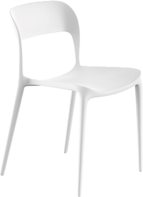 Стул пластиковый GreenTerra Eclipse (белый)