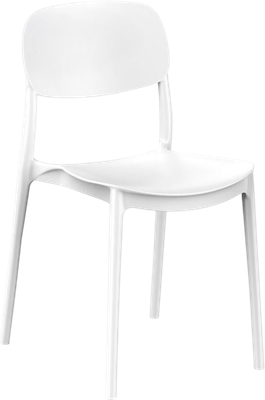 Стул пластиковый GreenTerra Eller (белый)