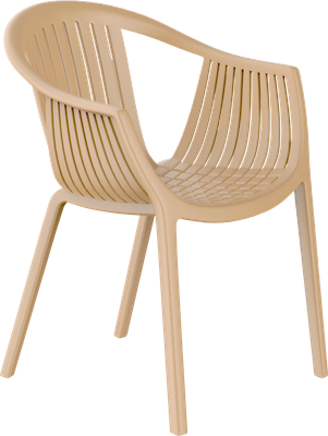 Стул пластиковый GreenTerra Escalate (светло-бежевый)