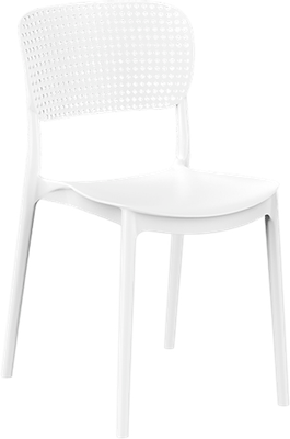 Стул пластиковый GreenTerra Eska (белый)