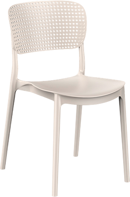 Стул пластиковый GreenTerra Eska (светло-бежевый)