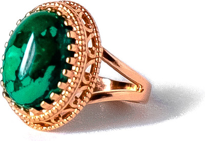 Кольцо Wolves Малахит 1525 (р.21.5)