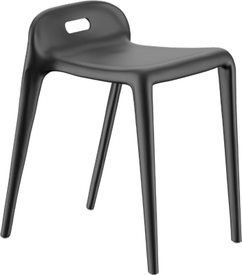 Стул пластиковый GreenTerra Espace (черный)