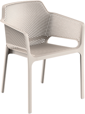 Стул пластиковый GreenTerra Ever (светло-бежевый)