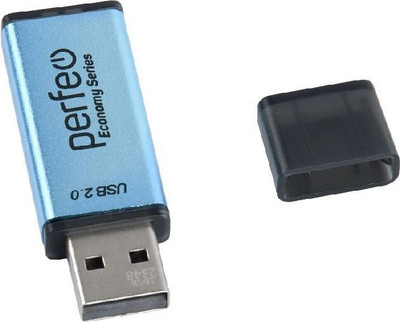 USB flash накопитель Perfeo E03 32GB / PF-E03N032ES (синий)