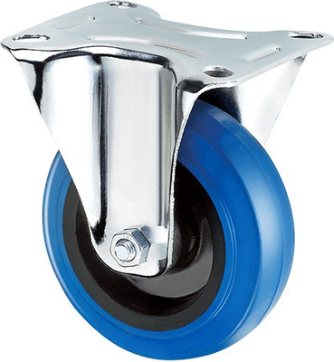 Опора колесная для тележки складской Ronel FRCL 54 (синий)