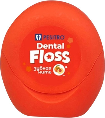 Зубная нить Pesitro Персик расширяющаяся (50м)