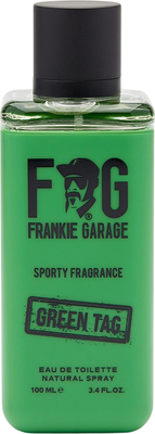 Туалетная вода Frankie Garage Sporty Fragrance Green Tag men (100мл)