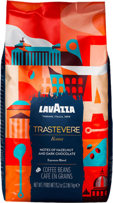 Кофе в зернах Lavazza Tales of Italy Trastevere Espresso Blend (1кг)