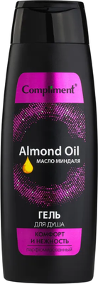 Гель для душа Compliment Комфорт и нежность с маслом миндаля (400мл)