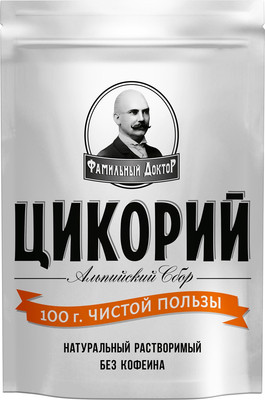 Цикорий Фамильный доктор Альпийский сбор (100г, дой-пак)