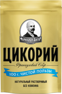 Цикорий Фамильный доктор Французский сбор (100г, дой-пак)