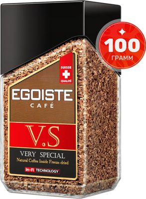 Кофе растворимый Egoiste V.S. (100г)