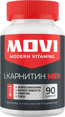L-карнитин Movi Men (90 капсул)
