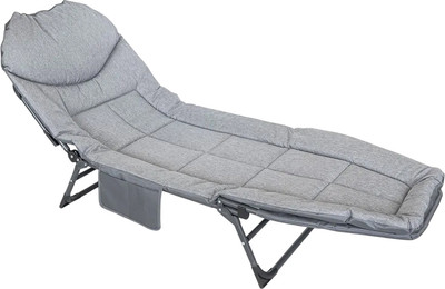 Складной шезлонг WMC Tools WMC-FG-HY-8008G (61766), (серый)