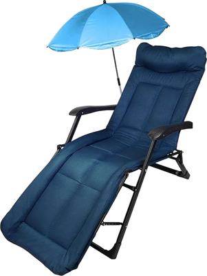 Складной шезлонг WMC Tools WMC-FG-HY-8000B-Z (59944), (синий)