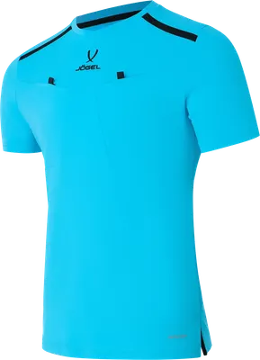 Футболка судейская Jogel Division Performdry Referee Tee (L, голубой)