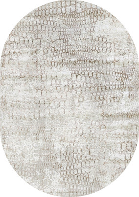 Коврик Safyun Victoria HL619-CREAM-D.BEIGE-OVAL (0.8x1.5)