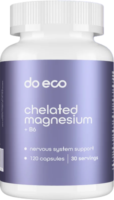 Витаминно-минеральный комплекс Do eco Магния бисглицинат + Витамин В6 (120 капсул)