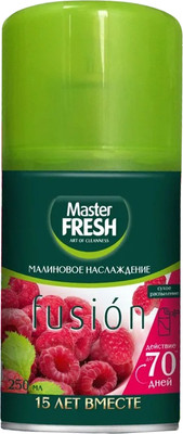 Сменный блок для освежителя воздуха Master Fresh Малиновое наслаждение (250мл)