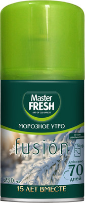 Сменный блок для освежителя воздуха Master Fresh Морозное утро (250мл)