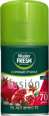 Сменный блок для освежителя воздуха Master Fresh Сочный Гранат (250мл)