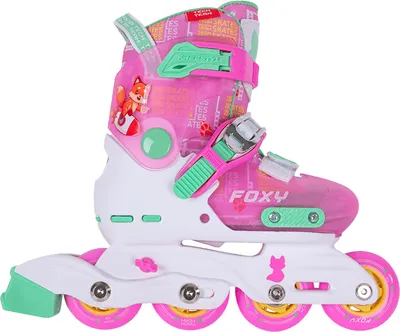 Роликовые коньки Tech Team Foxy / NN012627 (р-р 36-39, розовый)