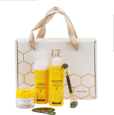 Набор косметики для лица La and Te beaute Мед и молоко для жирной кожи / LT-Hm2