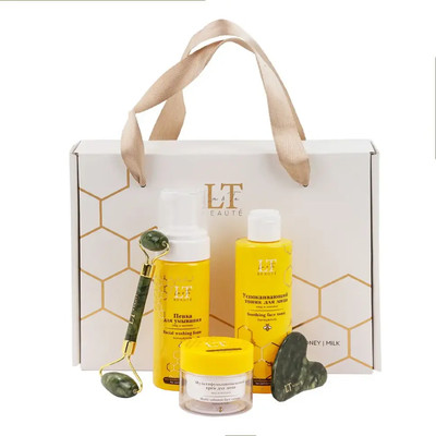Набор косметики для лица La and Te beaute Мед и молоко для комбинированной кожи / LT-Hm3