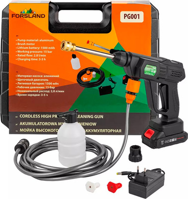 Мойка высокого давления Forsland PG001 (56937)