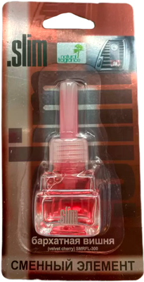 Картридж для ароматизатора автомобильного FKVJP Для Slim Бархатная вишня SMRFL-300 (8мл)