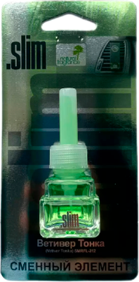 Картридж для ароматизатора автомобильного FKVJP Для Slim Ветивер Тонка SMRFL-312 (8мл)