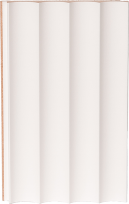 Реечная панель Andlen Decor ПН-39 МДФ Белабел (2800x123x16мм)