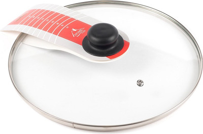 Крышка стеклянная Fresca С пароотводом / 4628н (28см)