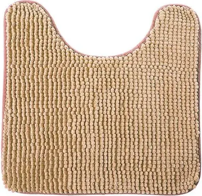 Коврик для туалета Fresh Code Шенилл / 71418 (бежевый)