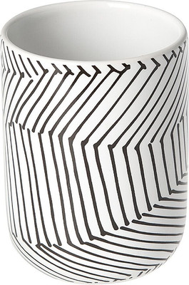 Стакан для зубной щетки и пасты Fresh Code Lines / 74999