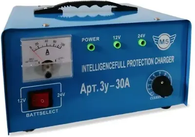 Зарядное устройство для аккумулятора M5 ЗУ-30А