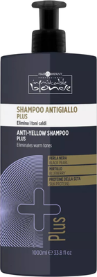 Оттеночный шампунь для волос Hair Company Inimitable Blonde антижелтый плюс (1л)
