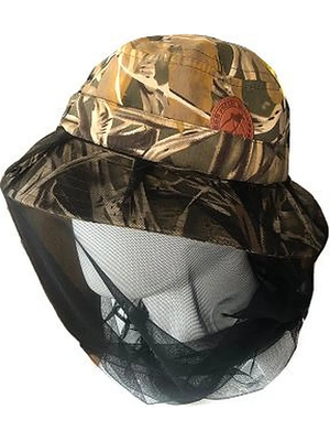 Панама для охоты и рыбалки Nordkapp С антимоскитной сеткой Jahti Сamo 349