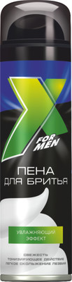 Пена для бритья X Style С Д-пантенолом Увлажняющий эффект (225мл)