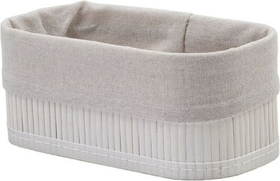 Корзина Natural House Бамбук 200xШ100x80 / Shan-20S (белый)