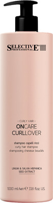 Шампунь для волос Selective Professional Oncare Curllover Для вьющихся волос (1л)